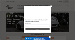 Desktop Screenshot of garageline.com